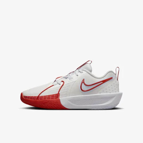 Nike G.T. Cut 3 Big дитячі баскетбольні Кросівки колір білий