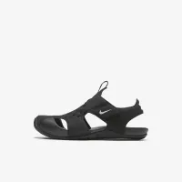 Nike Sunray Protect 2 Little детские босоножки цвет черный