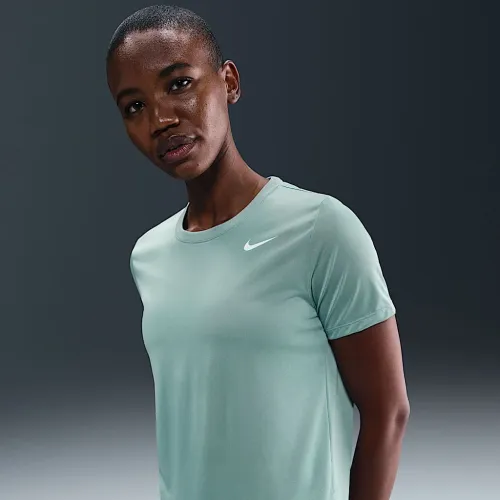 Nike Dri-FIT женская футболка цвет зеленый