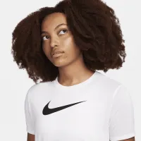 Nike женская Dri-FIT Graphic футболка цвет белый