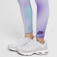 Nike Dri-FIT Little детские Long Sleeve футболка and лосины набор цвет фиолетовый