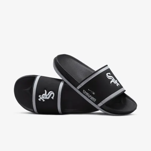 Nike Offcourt (MLB Chicago цвет белый Sox) Slide цвет черный