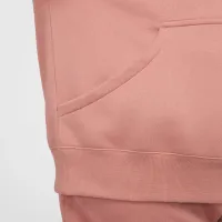 Nike Sportswear Phoenix Fleece жіноча оверсайз Pullover Толстовка з капюшоном (великі розміри) Pink