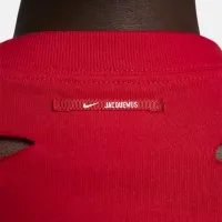 Nike x Jacquemus Swoosh Толстовка с капюшоном цвет красный