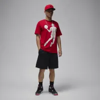 Nike Jordan мужские футболка цвет красный