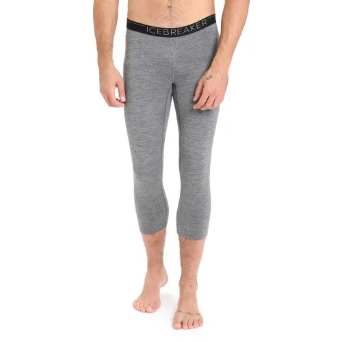 Лосины Icebreaker Merino 200 Oasis 3/4 Thermal 1043680131 - Серые