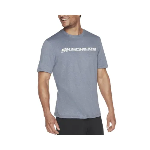 Футболка Skechers Motion MTS367BLGY - Блакитна