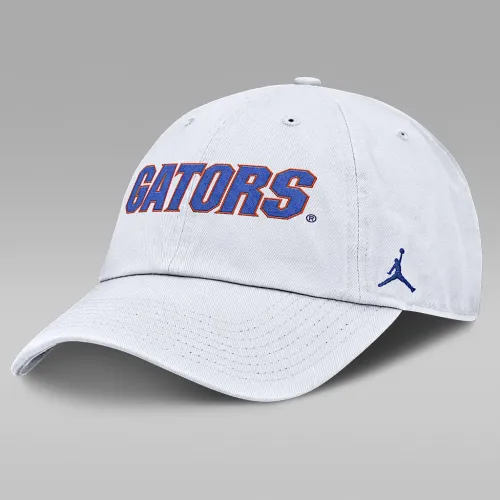 Nike Florida Gators Core Club Mascot Wordmark мужские Jordan Brand College Adjustable Hat цвет белый