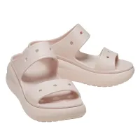 Шлёпанцы Crocs Crush Sandal 207670-6UR - Розовые