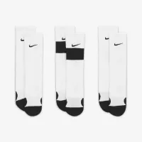 Nike Elite детские баскетбольные Crew носки (3 пары) цвет белый