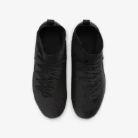 Nike Jr. Phantom Luna 2 Club Little/Big дитячі MG High-Top футбольні бутси колір чорний