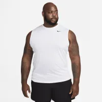 Nike Dri-FIT Legend чоловічі Sleeveless Fitness футболка колір білий