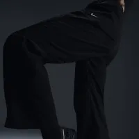 Nike Windrunner женская С высокой Талией Woven Open-Hem Pants цвет черный