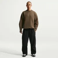 Nike Tech мужские Fleece Loose Fit Crew цвет коричневый