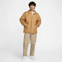 Nike Club мужские Lightweight Quilted Therma-FIT Insulated Куртка цвет коричневый
