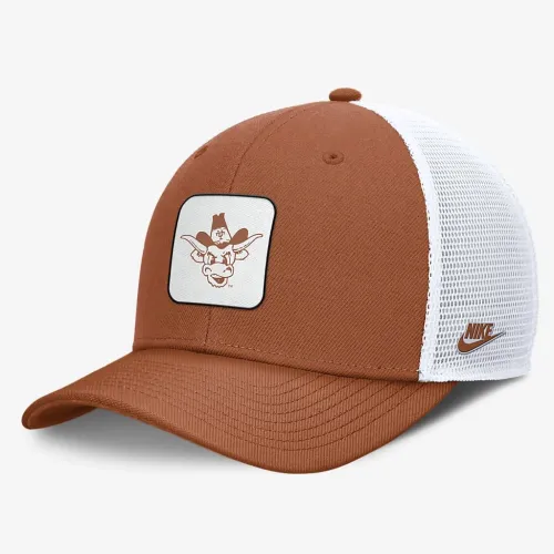 Texas Longhorns Legacy Rise Mascot чоловічі Nike College Trucker Adjustable Hat Orange