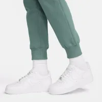Nike Sportswear Phoenix Fleece женская Mid-Rise Sweatpants цвет зеленый