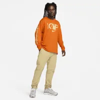 Nike Max90 мужские Long-Sleeve баскетбольные футболка Orange