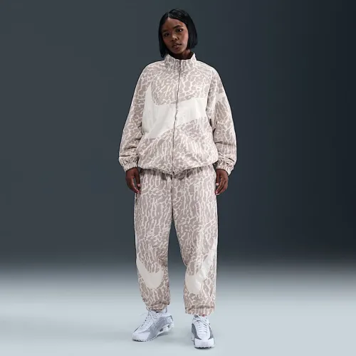 Nike Sportswear женская Woven Printed Pants цвет серый