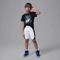Nike Jordan Little детские 3Peat футболка цвет черный