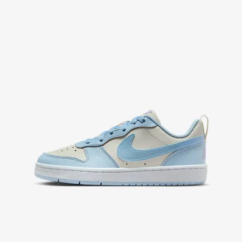 Nike Court Borough Low Recraft Big детские Кроссовки цвет коричневый
