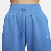 Nike Sportswear Phoenix Fleece женская С высокой Талией оверсайз Sweatpants синий