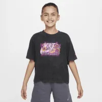 Nike Sportswear Big детские (Girls') футболка цвет черный
