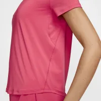 Nike One Classic жіноча Dri-FIT Short-Sleeve Top Pink