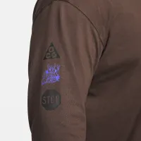 Nike ACG мужские Long-Sleeve футболка цвет коричневый