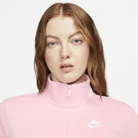 Nike Sportswear Club Fleece женская 1/2-Zip свитшот Pink