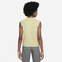 Nike Yoga Dri-FIT Big детские (Girls') Tank цвет зеленый