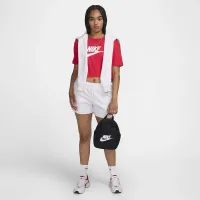 Nike Sportswear Essential жіноча Cropped Logo футболка колір червоний