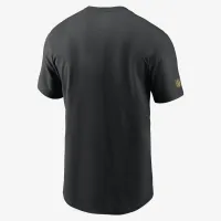Washington Commanders Sideline Team Issue мужские Nike Dri-FIT NFL футболка цвет черный