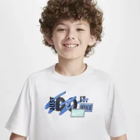 Nike Multi Big детские (для мальчиков) Dri-FIT Top цвет белый