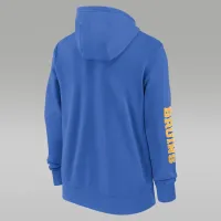 UCLA Bruins Sideline Team Issue чоловічі Nike College Full-Zip Толстовка з капюшоном блакитний