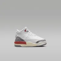 Nike Jordan 3 Retro Baby/Toddler Кроссовки цвет белый