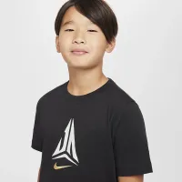 Nike Ja Big дитячі футболка колір чорний