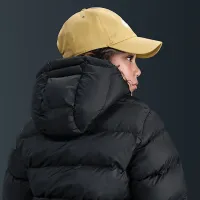 Nike Sportswear All Day Play Big дитячі Therma-FIT Loose-Fit Puffer Куртка колір чорний