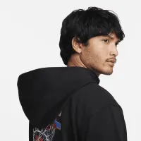 Nike Standard Issue мужские Dri-FIT French Terry Pullover баскетбольные Толстовка с капюшоном цвет черный