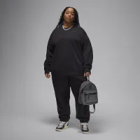 Nike Jordan Flight Fleece женская Pants (большие размеры) цвет черный