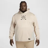 Nike для гольфу Club чоловічі для гольфу Толстовка з капюшоном колір коричневий