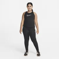 Nike Pro Dri-FIT Big дитячі (Girls') лосіни (Extended Size) колір чорний