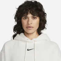 Nike Sportswear Phoenix Fleece жіноча оверсайз Pullover Толстовка з капюшоном колір білий