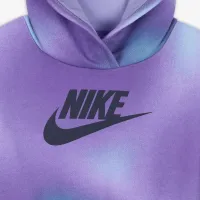 Nike Solarized Baby (12-24M) Pullover Толстовка с капюшоном and Pants набор цвет фиолетовый