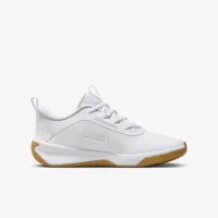 Nike Omni Multi-Court Big детские Indoor Court Кроссовки цвет белый