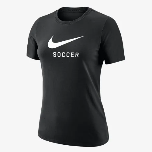 Nike Swoosh женская Soccer Short-Sleeve T-Shirt цвет черный