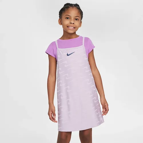 Nike Swoosh Motion Little детские 2-Piece набор цвет фиолетовый