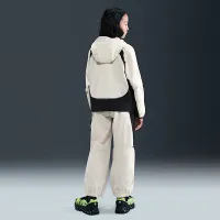 Nike Tech Big детские (для мальчиков) Woven Pants цвет серый