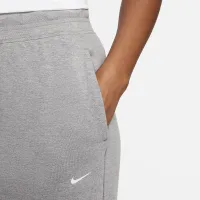 Nike Dri-FIT One жіноча З високою талією 7/8 French Terry Joggers колір сірий