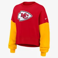 Kansas City Chiefs женская Nike NFL Pullover Crew цвет красный